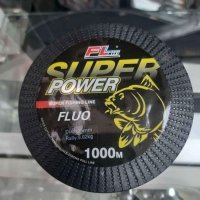 Влакно FL SUPER POWER FLUO 1000м, снимка 2 - Такъми - 40295648