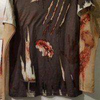 Faux Real зомби блуза свръх реалистичен 3Д печат костюм Хелоуин, снимка 2 - Пуловери - 33195202