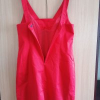 Червена дамска рокля, снимка 4 - Рокли - 37741002