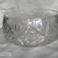 кристална купа,фруктиера, снимка 1 - Антикварни и старинни предмети - 35005501