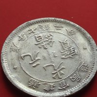 РЕПЛИКА КОПИЕ на стара сребърна Китайска монета перфектно състояние за КОЛЕКЦИОНЕРИ 41474, снимка 7 - Нумизматика и бонистика - 43193370