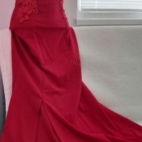Официална червена рокля, снимка 5 - Рокли - 33191897
