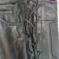 №2260 Дамски кожен панталон с връзки, снимка 4 - Аксесоари и консумативи - 39014802