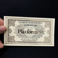 Билет от London за Hogwarts , Harry Potter, снимка 2 - Други - 33599948