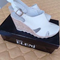 Продавам български обувки от естествена кожа номер 36, снимка 2 - Дамски ежедневни обувки - 37235366