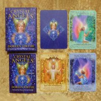 Crystal Angel Oracle - оракул карти , снимка 14 - Други игри - 37404203