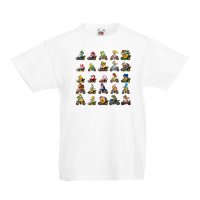 Детска тениска Супер Марио Mario Cart All, снимка 2 - Детски тениски и потници - 33089477