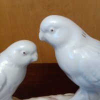 Порцеланова фигура папагалчета, снимка 3 - Антикварни и старинни предмети - 43886469