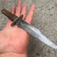 стар, британски окопен нож - WWI, снимка 13 - Антикварни и старинни предмети - 37795931