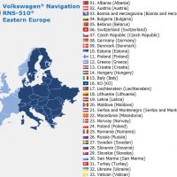 2020г. карти за навигация RNS 510 за Volkswagen, снимка 8 - Аксесоари и консумативи - 25114303