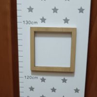 Дървен детски сгъваем сантиметър с рамки за снимки., снимка 4 - Други - 43597764