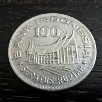 Монета - Индонезия - 100 рупии | 1978г., снимка 1 - Нумизматика и бонистика - 28046809