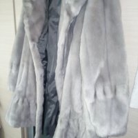 Елегантно дамско палто от еко кожа, снимка 12 - Палта, манта - 27557636