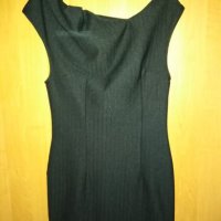 Черна елегантна рокля, снимка 2 - Рокли - 26726465