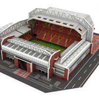 3D пъзел: Anfield, Liverpool - Футболен стадион Анфийлд, Ливърпул (3Д пъзели), снимка 2 - Игри и пъзели - 43761010