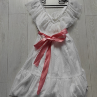 Продавам официална бяла рокля , снимка 2 - Рокли - 36421721