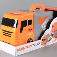 Детски мобилен автосервиз-камион, снимка 8 - Коли, камиони, мотори, писти - 38141573