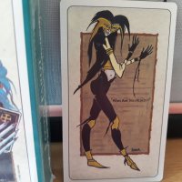 Londa Tarot - феноменална таро колода с 79 карти и хартиена книжка, 12см х 7см, снимка 9 - Други игри - 32863535