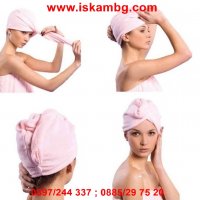 Кърпа за коса от мек микрофибър в Други стоки за дома в гр. Варна -  ID28517023 — Bazar.bg