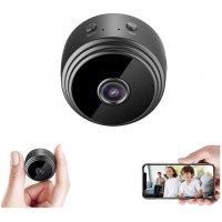 Мини Скрита Камера Smartis А9, Шпионска камера, Wireless, Full HD, Нощно виждане, Черен, снимка 6 - Камери - 37485989