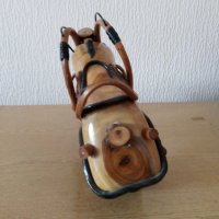 Дървен мотор- ръчна изработка, снимка 3 - Колекции - 32930529