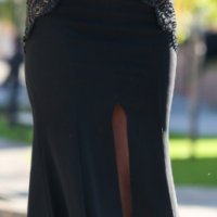 Черна, официална рокля, снимка 3 - Рокли - 44017895