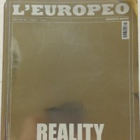 L'Europeo ЛЕуропео Списание - "Reality' бр.№31 април 2013г. , снимка 1 - Списания и комикси - 32379549
