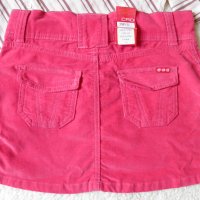 CRO jeans нова цикламена пола и подарък риза, снимка 3 - Поли - 27901335