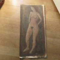картина Красотата и сексапила на едно женско тяло 18 + - художник Г.Пенчев ( 1924 - 2014)., снимка 2 - Антикварни и старинни предмети - 27557779