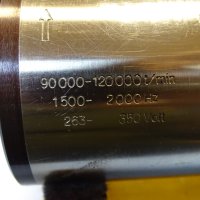 Високооборотен шпиндел за шлайф SFJ FISCHER MFN8120 grinding spindle 90000-120000 min-1, снимка 4 - Резервни части за машини - 43986353
