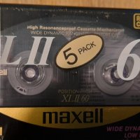 Maxell XL II 60 хромни аудио касети OVP , снимка 1 - Аудио касети - 43823068