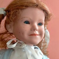Порцеланова кукла Elke Hutchens 1988 43 см, снимка 15 - Колекции - 37574499