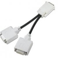 Кабел Molex DMS59 to Dual DVI-I Video Cable, снимка 2 - Кабели и адаптери - 37211605