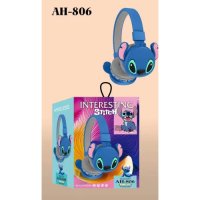 Безжични слушалки за момичета и момчета Стич, снимка 4 - Bluetooth слушалки - 43701233