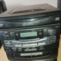 Продавам стерео 3-CD, double cassete, FM/AM radio tunner, Venturer CD2032-3, снимка 3 - Аудиосистеми - 40456963