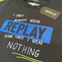 Тениска Replay, снимка 2 - Тениски - 32395918