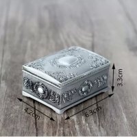 3D Ретро кутия силиконов молд калъп форма фондан торта украса сапун гипс шоколад, снимка 4 - Форми - 21743355