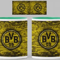 Чаша Борусия Дортмунд Borussia Dortmund Керамична, снимка 3 - Фен артикули - 34783737