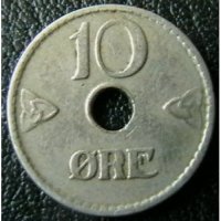 10 йоре 1925, Норвегия, снимка 1 - Нумизматика и бонистика - 28386890