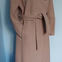 Топло двуредно палто от времето на соц-а "Мода лукс" Дружба / от вълнен шаяк, снимка 2 - Палта, манта - 43208680