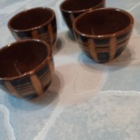 Керамични чашки за ракия, снимка 1 - Антикварни и старинни предмети - 36910164