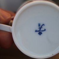 Немски чаши за кафе, снимка 3 - Антикварни и старинни предмети - 43836992