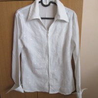 ДАМСКА БЛУЗА С ЦИП, снимка 1 - Блузи с дълъг ръкав и пуловери - 34826855