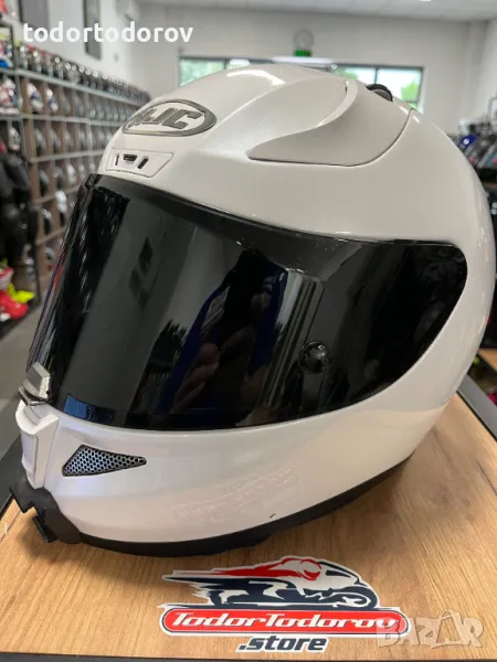 Мото каска HJC RPHA-11 PLUS,XL 61см.,2 визьора,плаки,висок клас, снимка 1