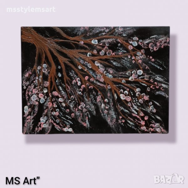 Дървото на сънищата"! Картина! Ръчна изработка!, снимка 1