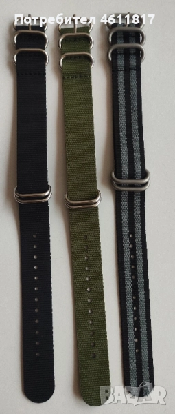 Текстилна каишка НАТО 20мм, снимка 1
