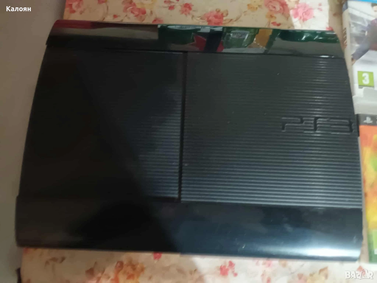 PlayStation 3 + 2 джойстика + 5 игри | Отлично състояние, снимка 1