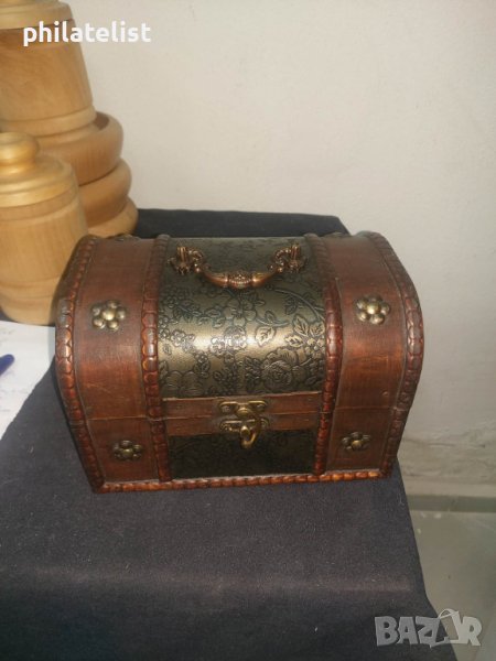 дървен сандък !, снимка 1