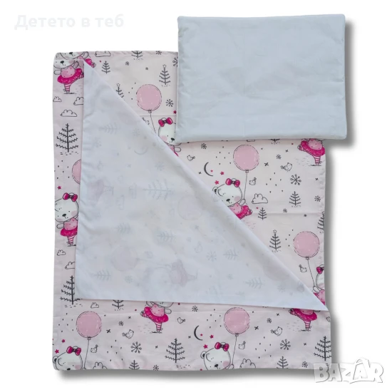 Комплект завивки Розово мече, снимка 1