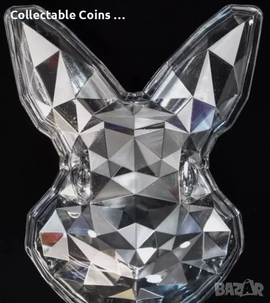 колекционерска сребърна монета лунар заек 2023, снимка 1